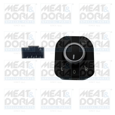 Switch, exterior mirror adjustment